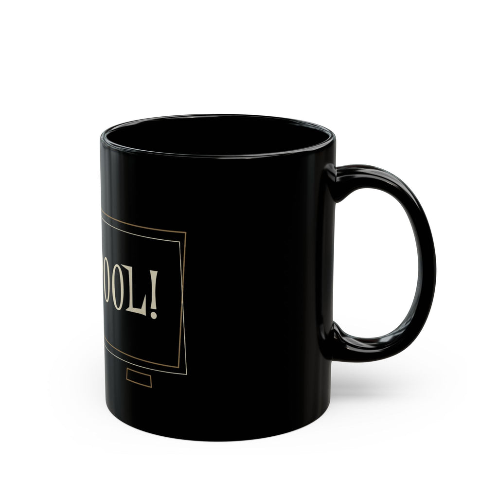 Yay Pool! Black Coffee Mug 11oz & 15oz