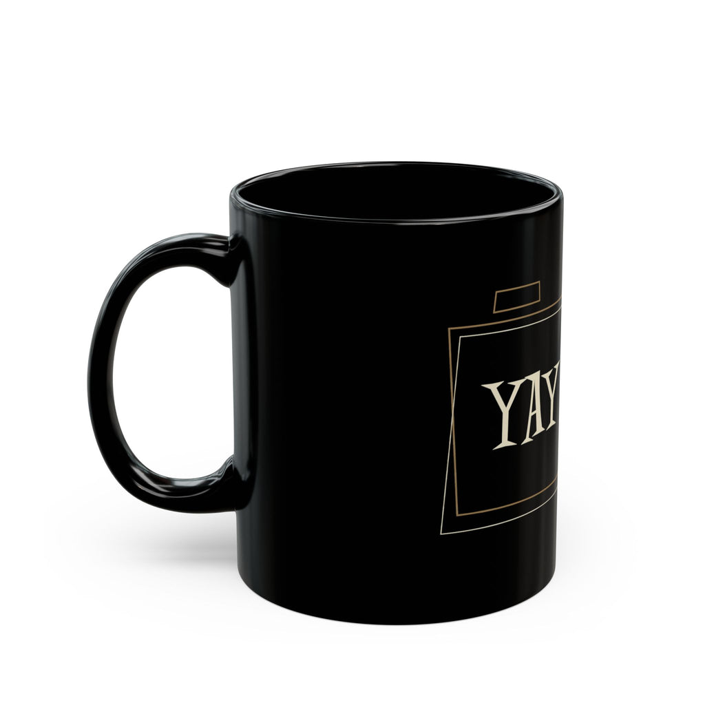 Yay Pool! Black Coffee Mug 11oz & 15oz