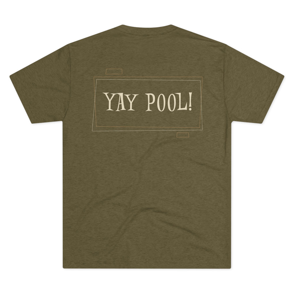 Josh Burbul Pool Club logo (Front) and Yay pool (Back)